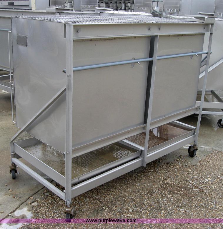image for item 5227 Hartford stainless steel small animal crate