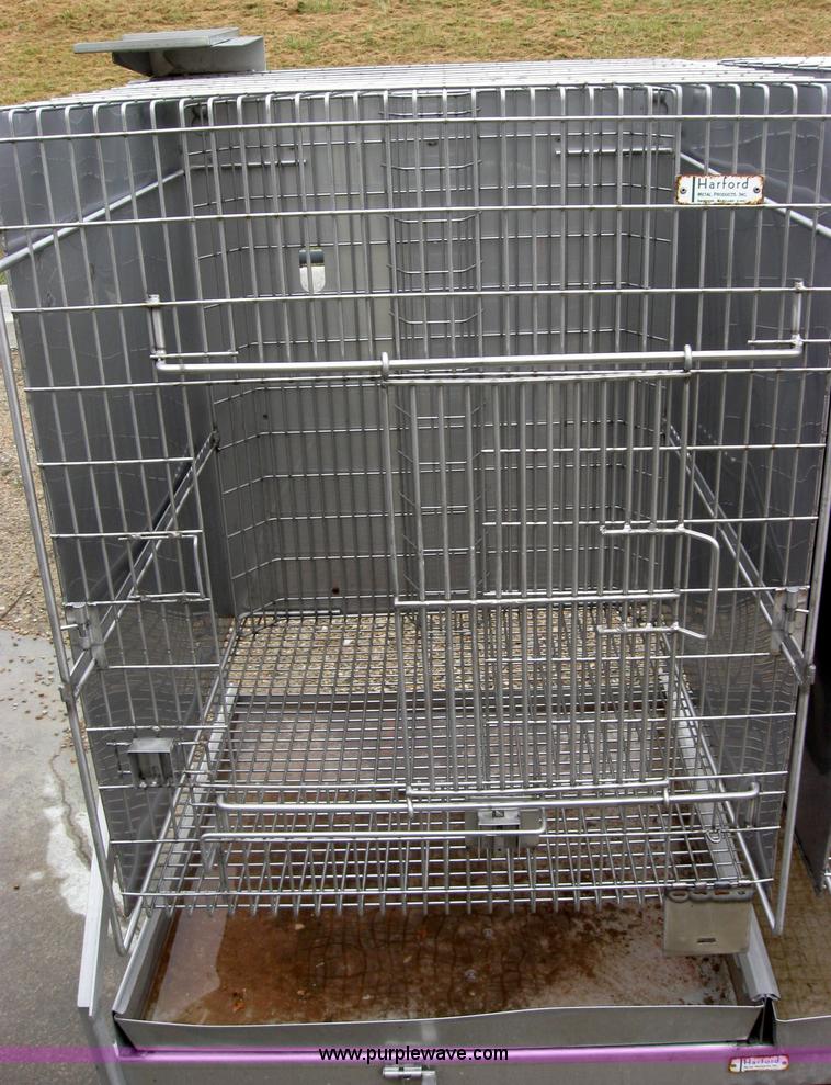 image for item 5227 Hartford stainless steel small animal crate