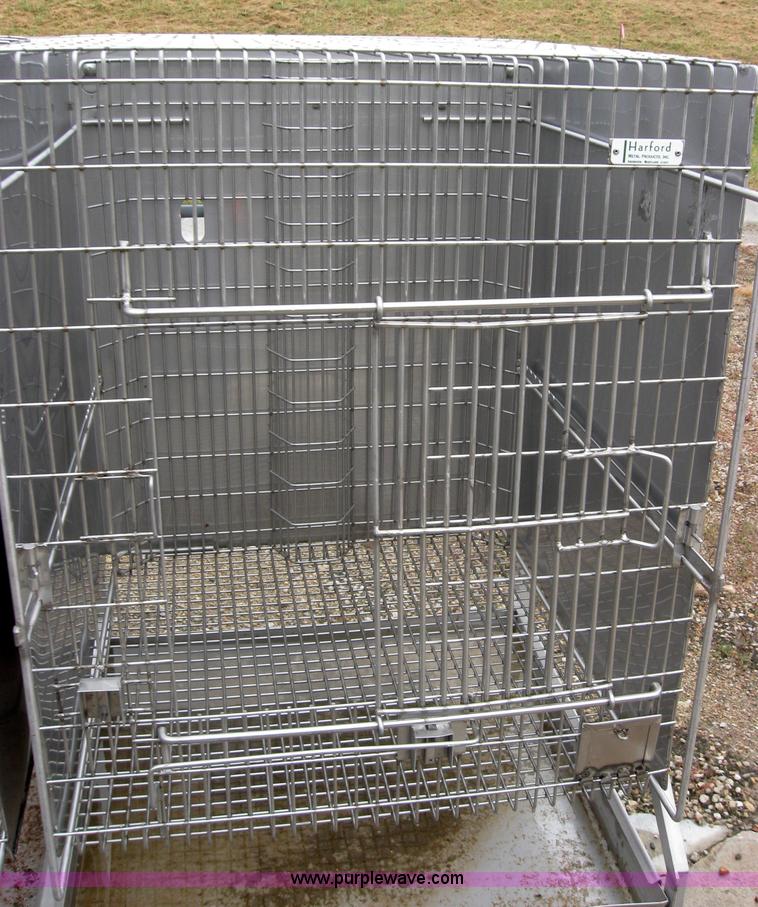 image for item 5227 Hartford stainless steel small animal crate