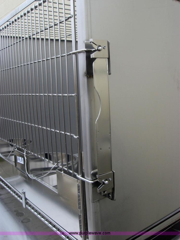 image for item 5229 Shor-Line stackable stainless steel dog crates