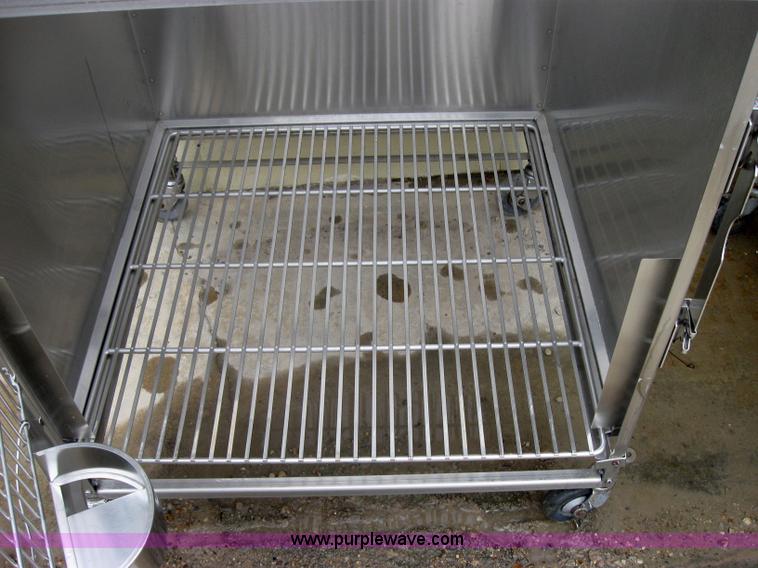 image for item 5231 Shor-Line stackable stainless steel dog crates