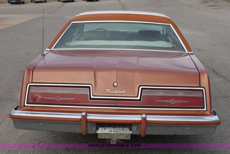 image for item 6689 1978 Ford Thunderbird Diamond Jubilee edition