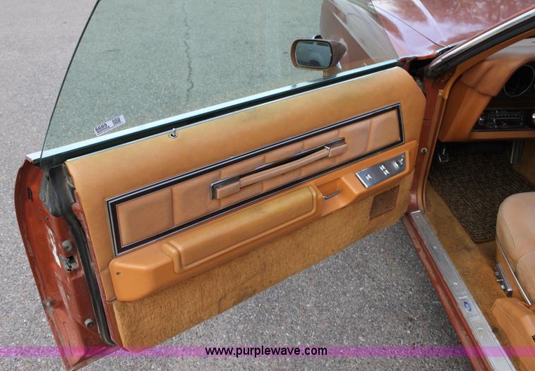 image for item 6689 1978 Ford Thunderbird Diamond Jubilee edition