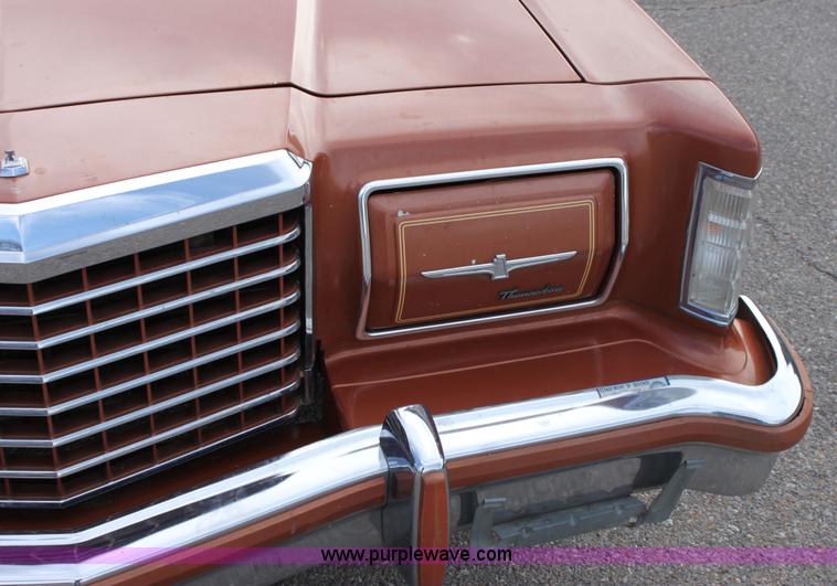 image for item 6689 1978 Ford Thunderbird Diamond Jubilee edition