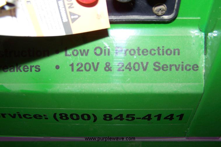 image for item 7299 Titan 7500 diesel generator