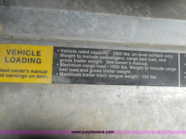 image for item 7765 Ingersoll Rand RT1500 clubcar utility vehicle