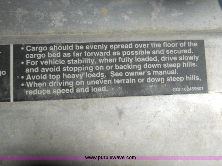 image for item 7765 Ingersoll Rand RT1500 clubcar utility vehicle