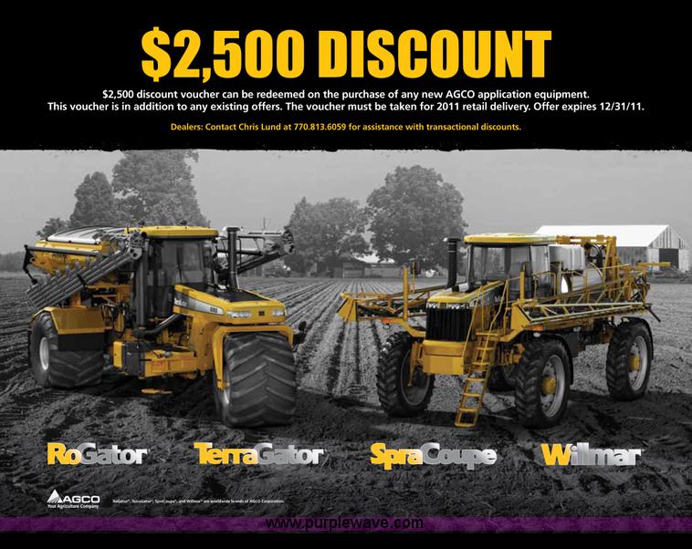image for item 1010 AGCO $2,500 Discount