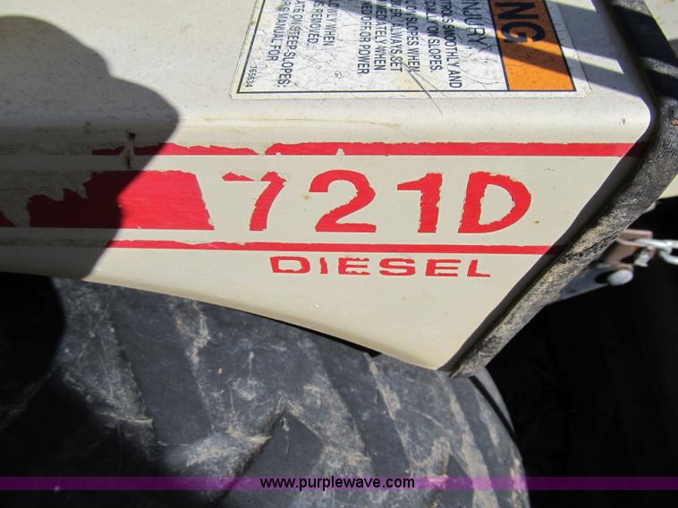 image for item 3570 2000 Grasshopper 721D mower