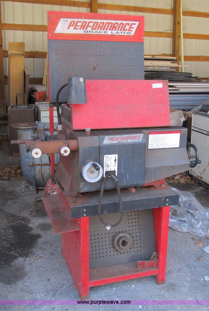 image for item 3583 Performance brake lathe
