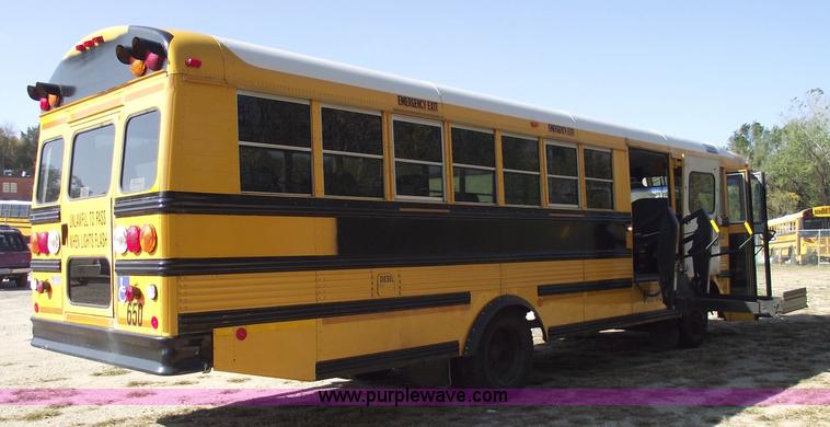 image for item 5493 2001 Thomas EF school bus