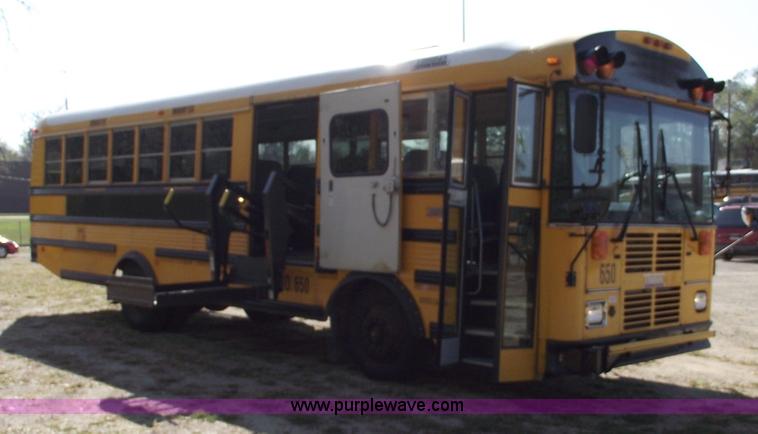 image for item 5493 2001 Thomas EF school bus