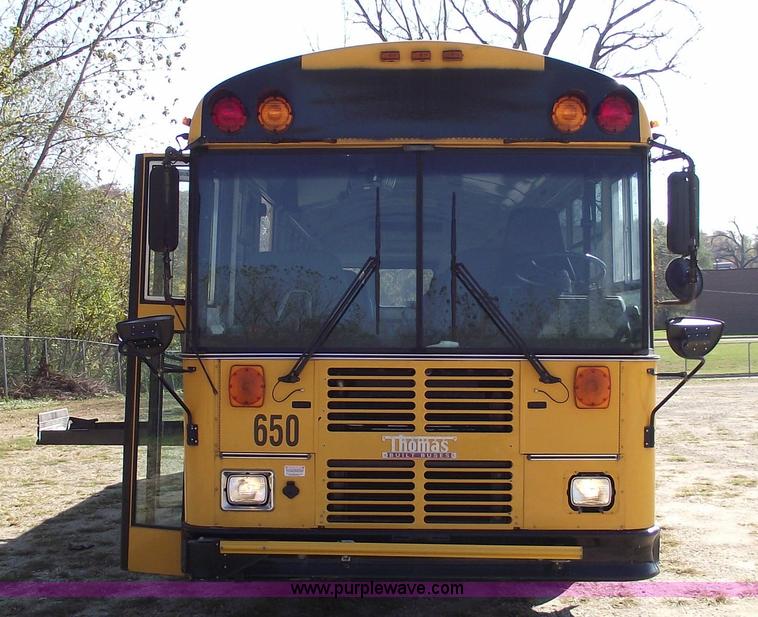 image for item 5493 2001 Thomas EF school bus