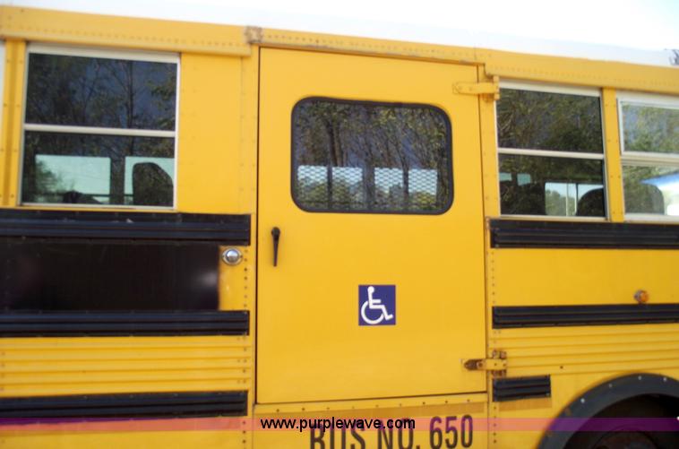 image for item 5493 2001 Thomas EF school bus