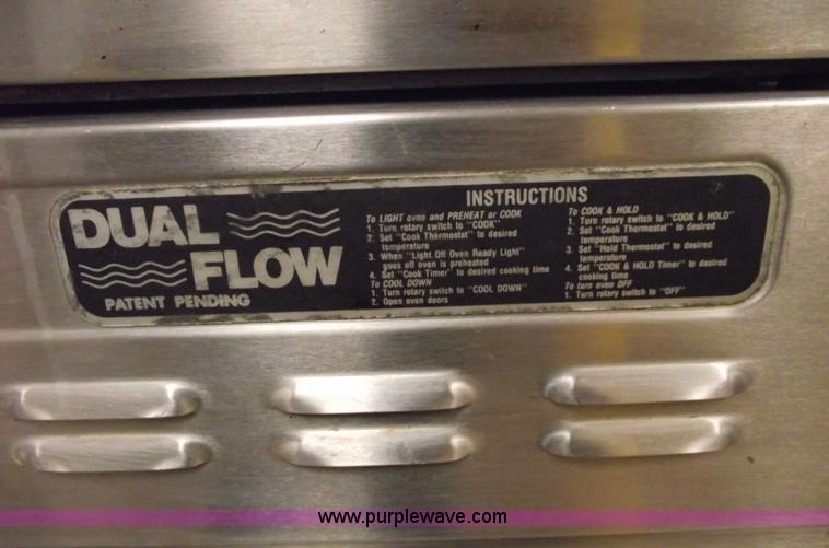 image for item 5501 Blodgett dual flow dual commercial over