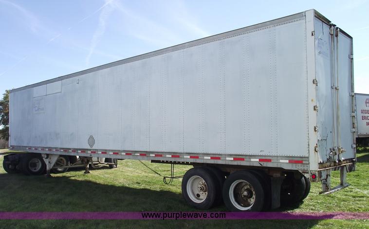 image for item 5502 1987 Trailmobile 48' van trailer