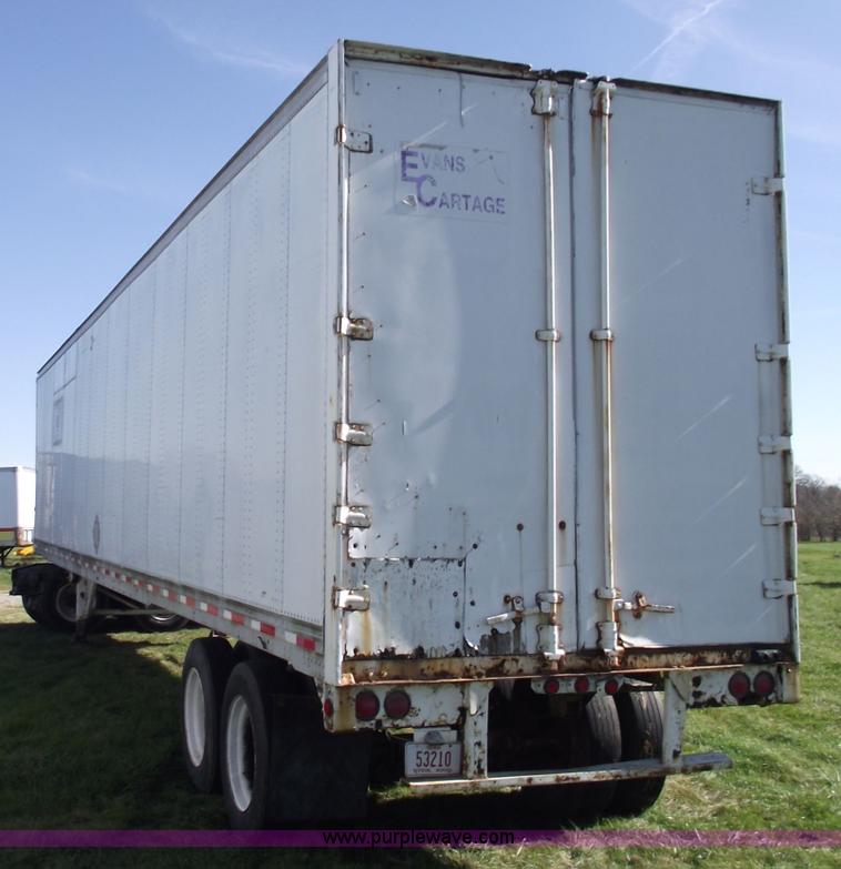 image for item 5502 1987 Trailmobile 48' van trailer