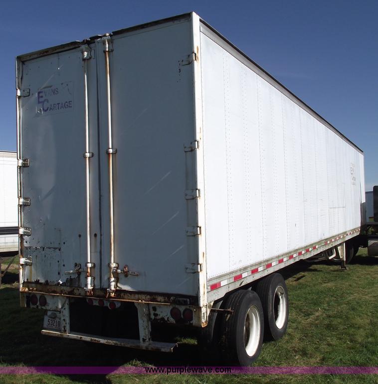 image for item 5502 1987 Trailmobile 48' van trailer