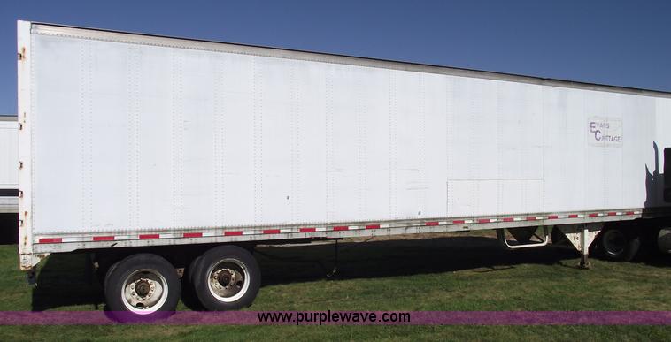 image for item 5502 1987 Trailmobile 48' van trailer