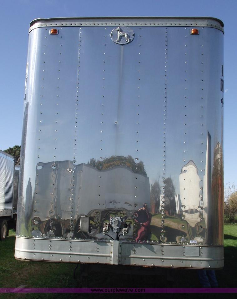 image for item 5503 1971 Great Dane 810T 40' van trailer