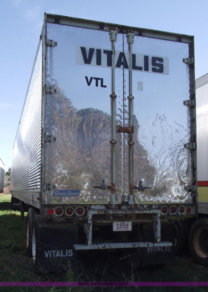 image for item 5505 1976 Great Dane 810T-436 44' van trailer