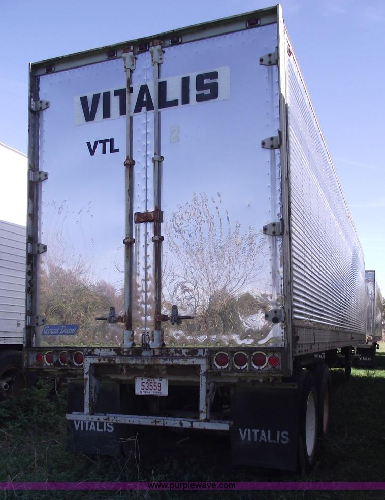 image for item 5505 1976 Great Dane 810T-436 44' van trailer