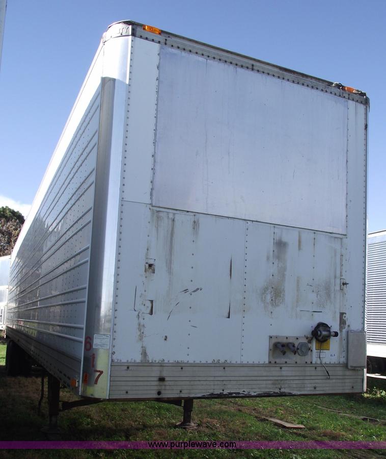 image for item 5509 1990 Utility VS24 48' van trailer