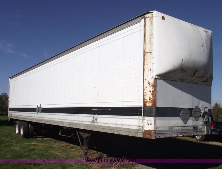 image for item 5532 1986 Great Dane 744TL 48' van trailer
