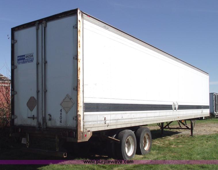image for item 5532 1986 Great Dane 744TL 48' van trailer