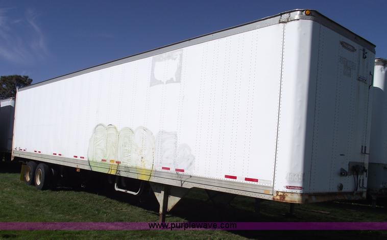 image for item 5533 1992 Trailmobile 01JA 48' van trailer