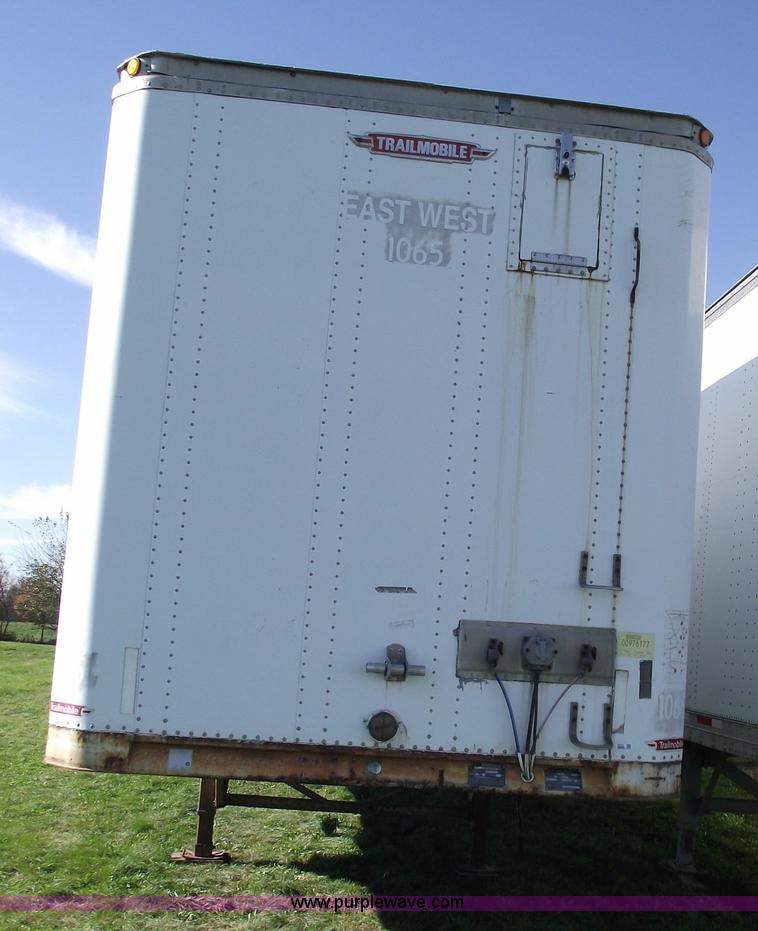 image for item 5533 1992 Trailmobile 01JA 48' van trailer