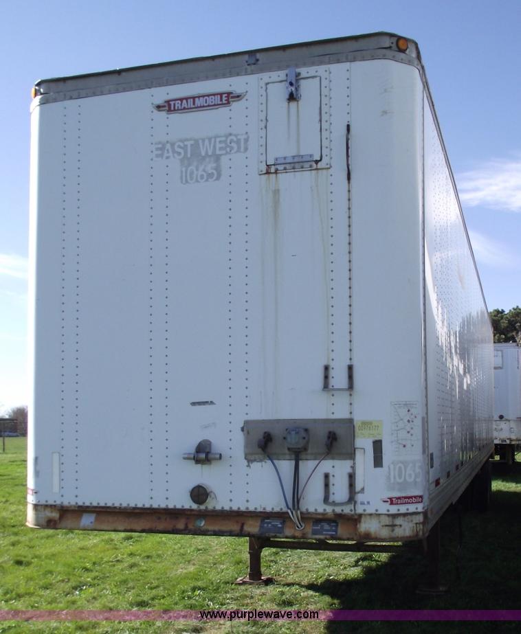 image for item 5533 1992 Trailmobile 01JA 48' van trailer