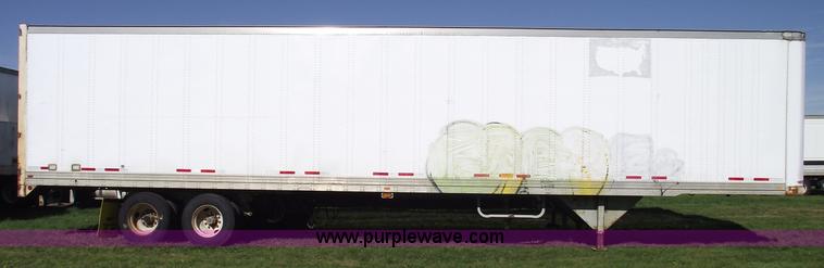 image for item 5533 1992 Trailmobile 01JA 48' van trailer