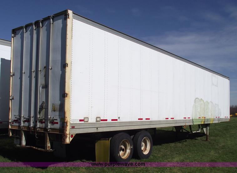 image for item 5533 1992 Trailmobile 01JA 48' van trailer