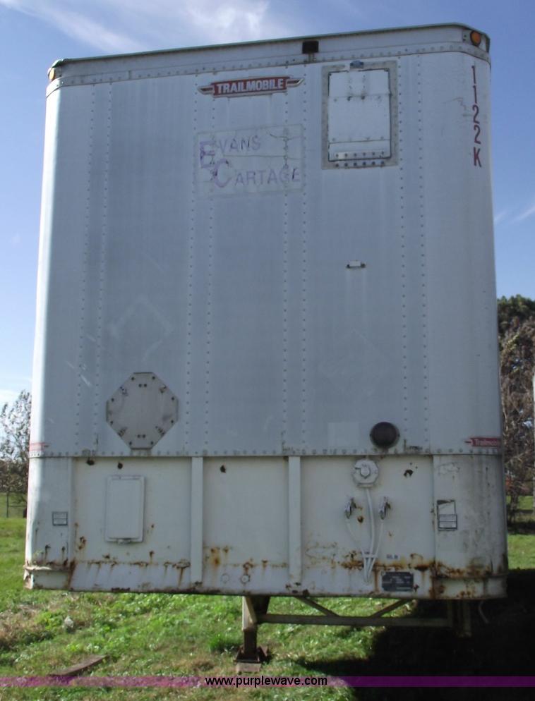 image for item 5534 1987 Trailmobile 48' van trailer