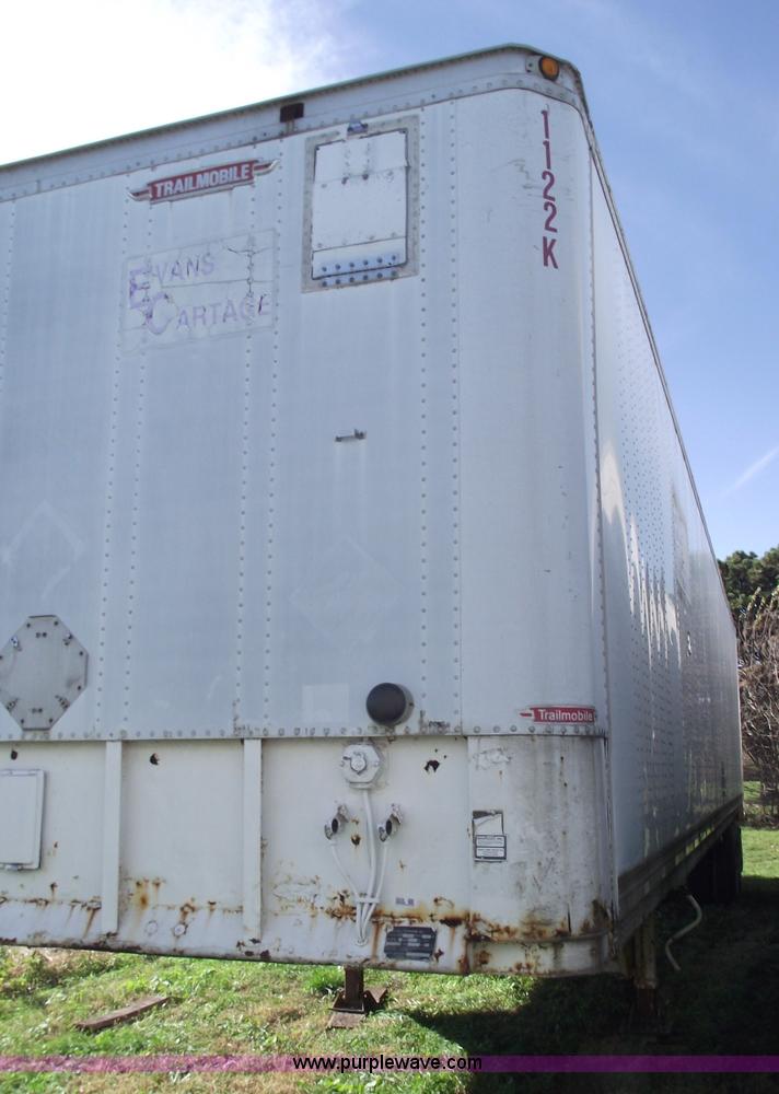image for item 5534 1987 Trailmobile 48' van trailer