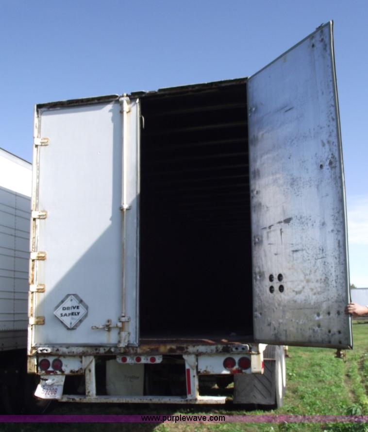 image for item 5534 1987 Trailmobile 48' van trailer