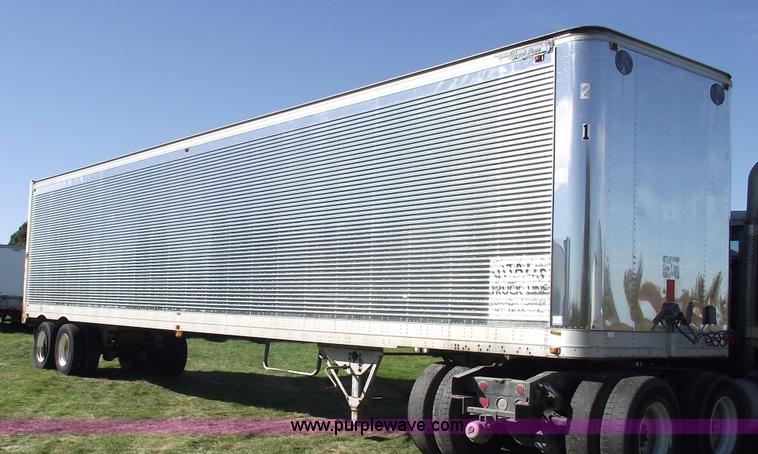 image for item 5535 1986 Great Dane 8101-TJWL 48' van trailer