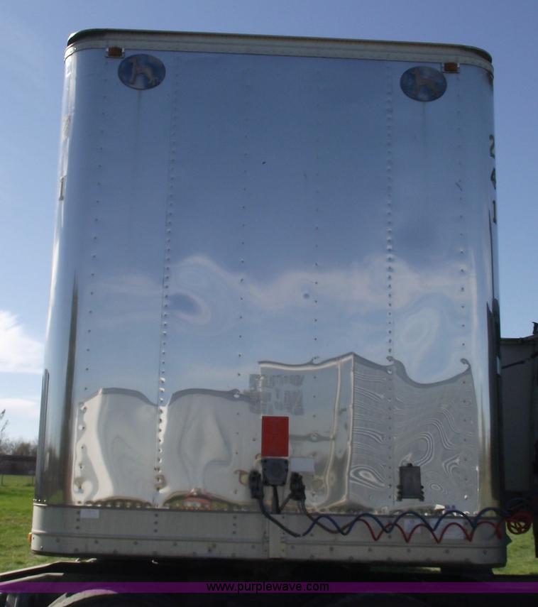 image for item 5535 1986 Great Dane 8101-TJWL 48' van trailer