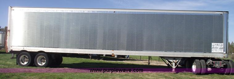 image for item 5535 1986 Great Dane 8101-TJWL 48' van trailer