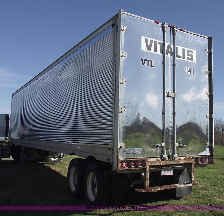 image for item 5535 1986 Great Dane 8101-TJWL 48' van trailer