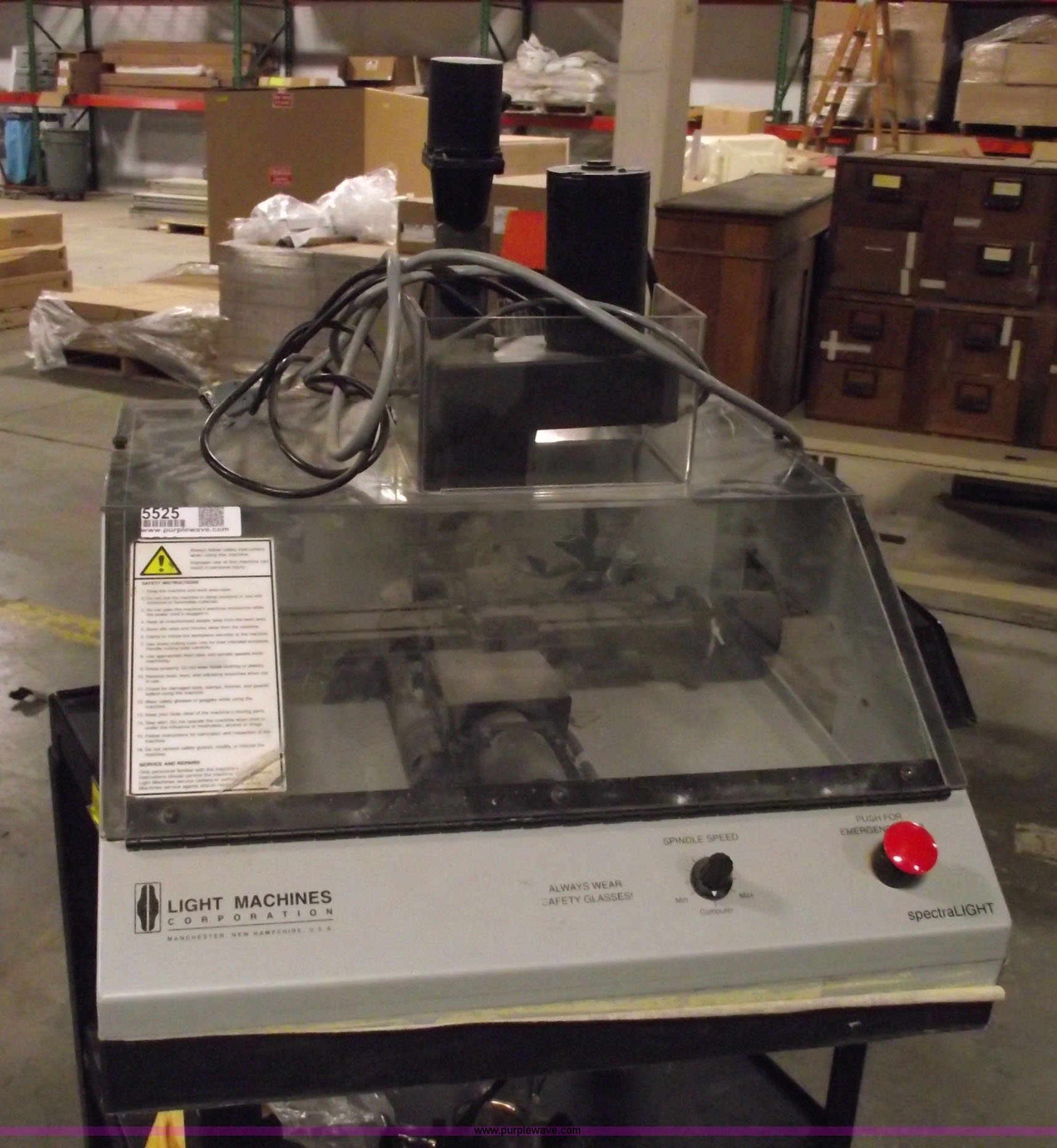 Spectra light machines in Des Moines, IA Item 5525 sold Purple Wave