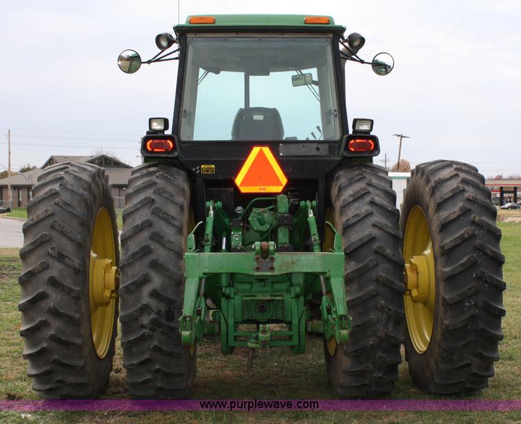 image for item 4718 1992 John Deere 4960 MFWD tractor