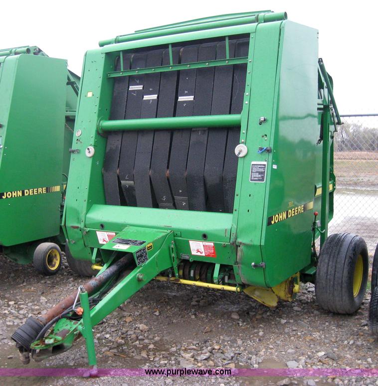 image for item 5203 John Deere 535 5x6 round baler