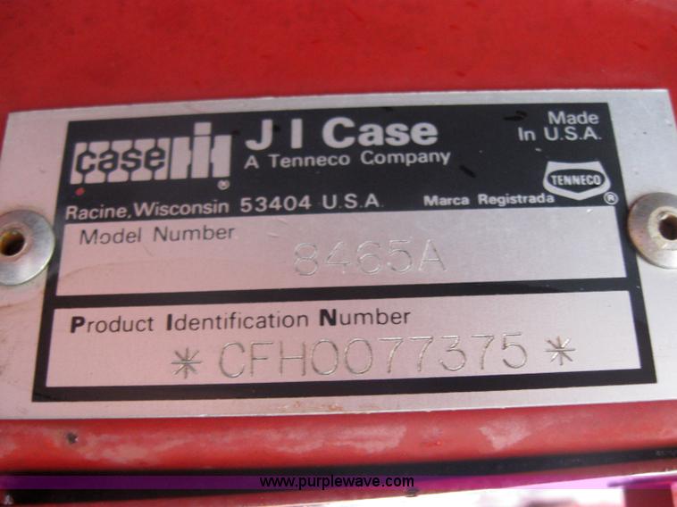 image for item 5205 Case IH 8465 5x6 round baler