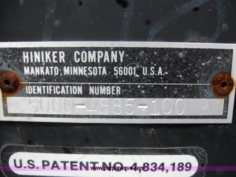 image for item 5207 Hiniker 5000 six row cultivator