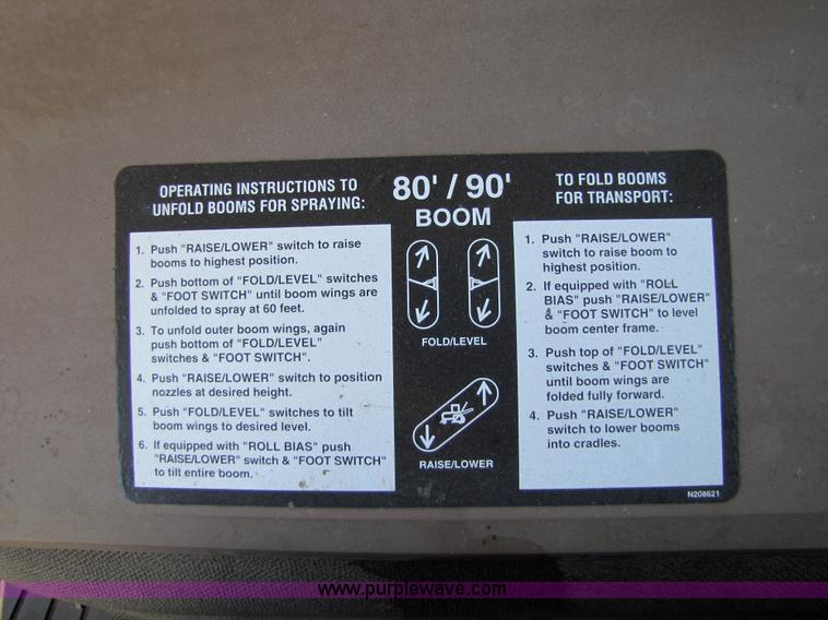 image for item 5210 2002 John Deere 4710 self-propelled sprayer