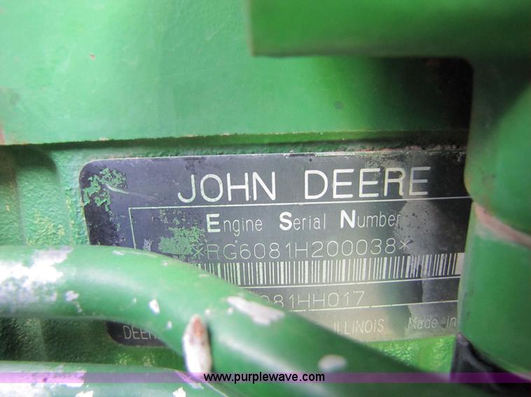 image for item 5216 2000 John Deere 9650W combine
