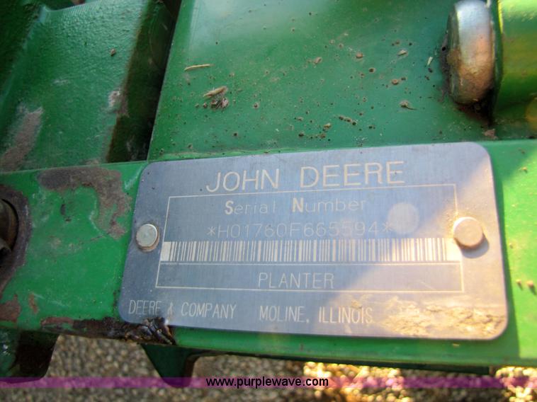 image for item 5311 John Deere 1760 Conservation Max Emerge 2 planter