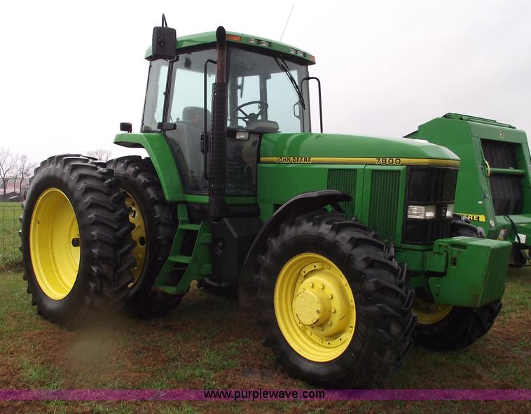 image for item 5561 1993 John Deere 7800 MFWD tractor